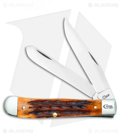 Case Trapper Knife 4.25" Deep Canyon Autumn Bone Jig (6254 SS) 10980