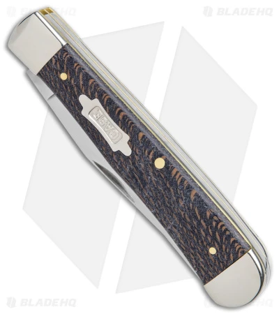 Case Trapper Knife 4.125" Black Sycamore (7254 SS) 25570 - Image 2