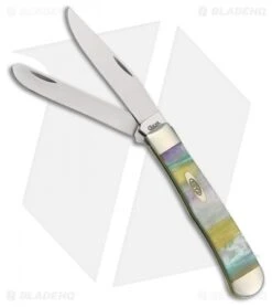 Case Trapper Knife 4.125" Rainbow Corelon (9254 SS) 9254RB