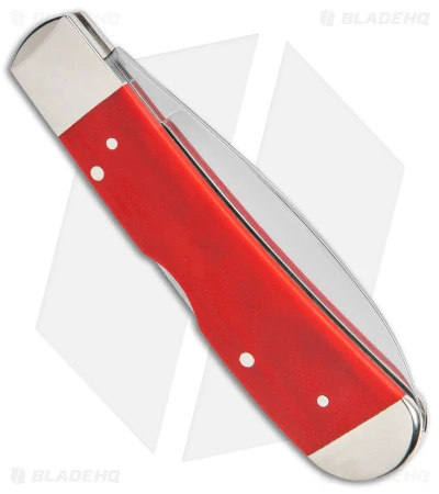 Case Tribal Lock Knife Smooth Red G-10 (TB1012010L SS) 45405 - Image 3