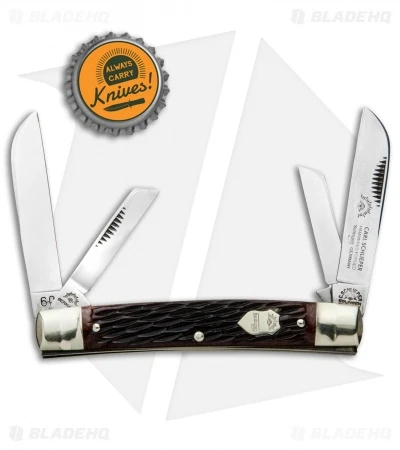 Eye Brand Congress Traditional Pocket Knife Jigged Bone (2.6" Satin) - Image 4