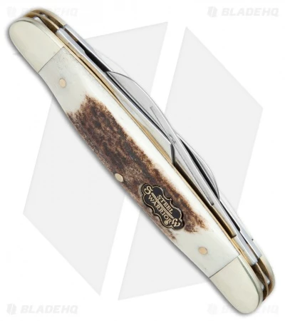 Frost Cutlery Bent Creek Congress Pocket Knife 3.5" Deer Stag - Image 3