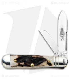 GEC #06 Northfield UN-X-LD Pemberton Pocket Knife 2.75" Sambar Stag 062219