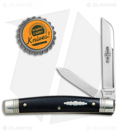 GEC #13 Northfield UN-X-LD Speaker Jack Pocket Knife 3.6" Gabon Ebony 133217 - Image 4