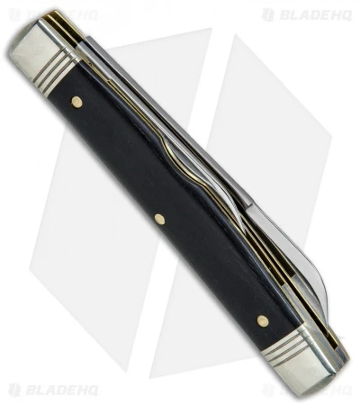 GEC #13 Northfield UN-X-LD Speaker Jack Pocket Knife 3.6" Gabon Ebony 133217 - Image 3