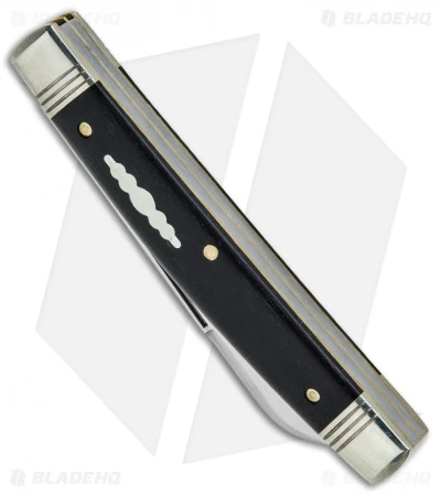 GEC #13 Northfield UN-X-LD Speaker Jack Pocket Knife 3.6" Gabon Ebony 133217 - Image 2