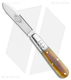 GEC #15 Tidoute Barlow Knife Smooth Autumn Gold Bone (2.75" Satin) 152121