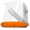 GEC #35 Farm & Field Calf Pen Pocket Knife 3.6" Orange Delrin 350217