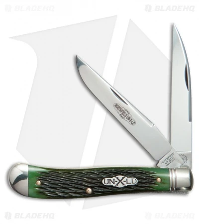 GEC #48 Northfield UN-X-LD Pocket Knife 3.8" Sweet Pickle Jigged Bone 488217