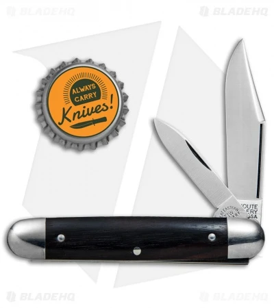 GEC #68 Tidioute Cutlery Pony Jack Pocket Knife 3.5" Gabon Ebony 681213STL - Image 4