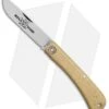 GEC #71 Farm & Field Bull Nose Slip Joint Muslin Micarta (3.1" Satin) 715118