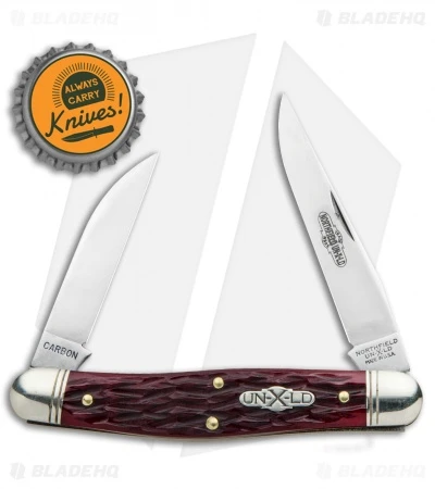 GEC #82 Northfield UN-X-LD Dixie Possum Skinner Pocket Knife 4.1" Elderberry - Image 4