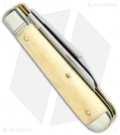 GEC #86 Northfield UN-X-LD Oil Field Jack Pocket Knife White Bone 861219 - Image 3