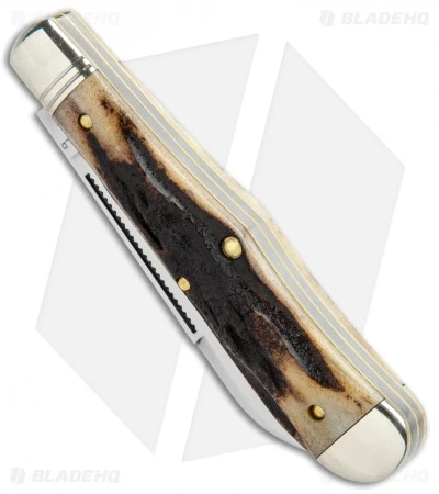 GEC #92 Northfield UN-X-LD Eureka Jack Pocket Knife Sambar Stag 922219 - Image 2