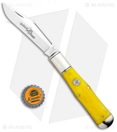 GEC #97 Northfield UN-X-LD Allegheny Yellow Rose Folding Knife 976119 - Image 4