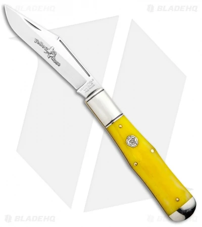 GEC #97 Northfield UN-X-LD Allegheny Yellow Rose Folding Knife 976119