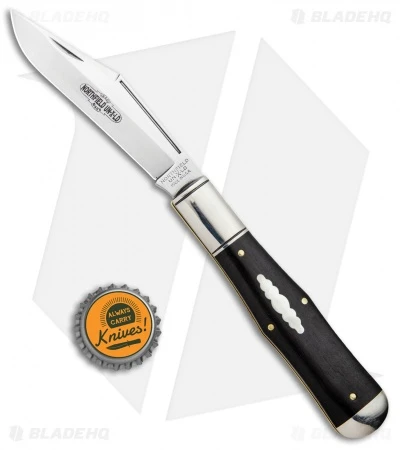 GEC #97 Northfield UN-X-LD Pocket Knife 4.6" Gabon Ebony - Image 4