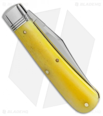 GEC #74 Northfield Yellow Rose UN X LD Pocket Knife 4.0" Yellow Bone 748117 - Image 3