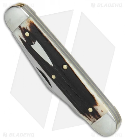 GEC #54 Tidioute Cutlery Big Jack Pocket Knife 4" Cougar Clawed Bone 541217 - Image 3