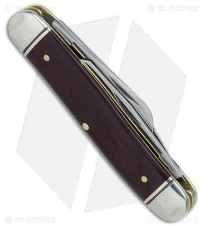 GEC #66 Northfield UN-X-LD Calf Roper Pocket Knife 3.3" Gabon Ebony 661317 - Image 2