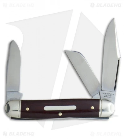 GEC #66 Northfield UN-X-LD Calf Roper Pocket Knife 3.3" Gabon Ebony 661317