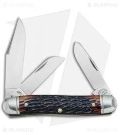 GEC #66 Northfield UN-X-LD Calf Roper Pocket Knife 3.3" Hemlock Jig Bone 661317