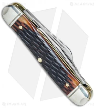 GEC #66 Northfield UN-X-LD Calf Roper Pocket Knife 3.3" Hemlock Jig Bone 661317 - Image 3