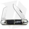 GEC #35 Tidioute Cutlery Churchill Pocket Knife 3.75" Cougar Clawed Bone 351217