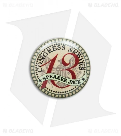 GEC #13 Tidioute Cutlery Speaker Jack Pocket Knife 3.6" Rust Red Jig Bone 133217 - Image 4