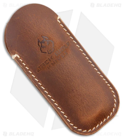 Jack Wolf Knives Benny's Clip Slip Joint Knife Green Canvas Micarta (3" Satin) - Image 4