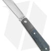 Jack Wolf Knives Midnight Jack Slip Joint Knife Black Micarta (2.9" Satin)