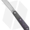Jack Wolf Knives Midnight Jack Slip Joint Purple Haze Fat Carbon (2.91" Satin)