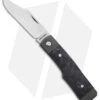 Jack Wolf Knives Sharpshooter Jack Slip Joint Knife Blue Fat CF (3" Satin)