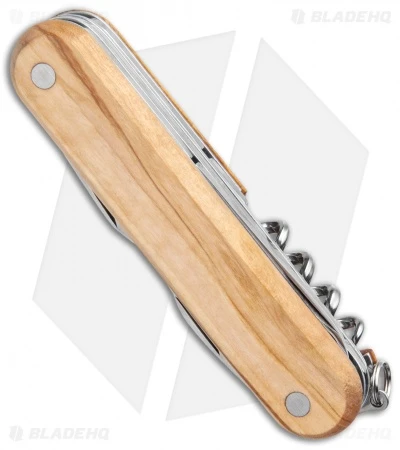 Mercury 7-in-1 Multi-Purpose Knife Olive Wood (3" Polish) 913-6SLC - Image 2
