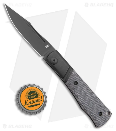 NotoriousEDC Kingpin Slip Joint Knife Black Micarta (2.8" Black) - Image 6