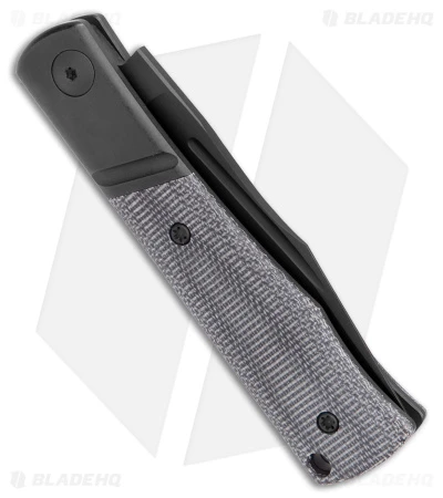 NotoriousEDC Kingpin Slip Joint Knife Black Micarta (2.8" Black) - Image 3