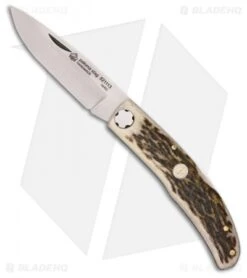 Puma IP Paloma Lockback Pocket Knife 4" Genuine Stag (821113)