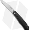Smith & Sons Cypress Trapper Liner Lock Knife Black G-10 (3.38" Stonewash)