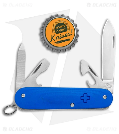 Flytanium X TNP Nutnfancy Victorinox Swiss Army Knife Cadet Blue G-10 - Image 5