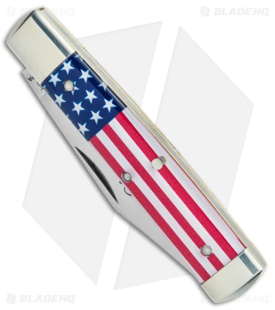 GEC #94 Tidioute Liberty Pocket Knife Flag Acrylic (2.61" Satin) - Image 2