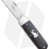 GEC Tidioute Cutlery #36 Toe Nail Clipper Knife Ebony Wood (3" Satin) 363122