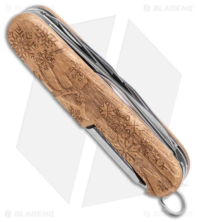 Victorinox Swiss Army Knife Super Tinker Wood Winter Magic 2022 - Image 3