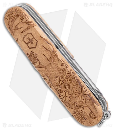 Victorinox Swiss Army Knife Super Tinker Wood Winter Magic 2022 - Image 2