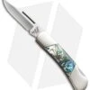 Bear & Son Cutlery Executive Lockback 3" Genuine Abalone AB26