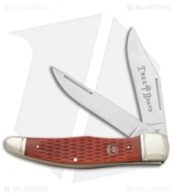 Boker Folding Hunter Pocket Knife 5.25" Brown Jigged Bone 110273BB