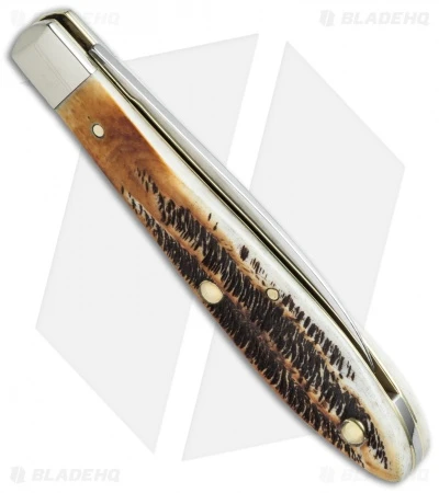 Case Teardrop Jack Knife 3.5" Bone Stag (6.51028 SS) 65308 - Image 2