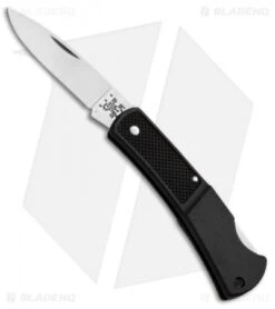 Case Caliber Small Lock Back Knife 3" Black Zytel (LT1225L SS) 00156