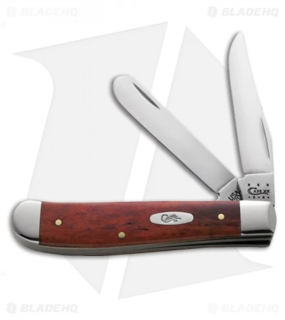 Case 28700 Mini Trapper Knife 3.5" Smooth Chestnut Bone (6207 SS)