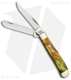 Case Mini Trapper Knife 3.50" Gold Corelon 920724KT