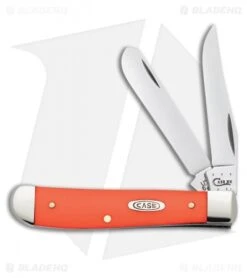 Case Mini Trapper Knife 3.5" Orange Synthetic (4207 SS) 80505